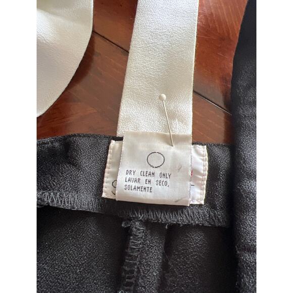 Scarlett Vintage Black & White Button Front Wrap Dress Size 9/10 Mini Classic - Picture 7 of 10